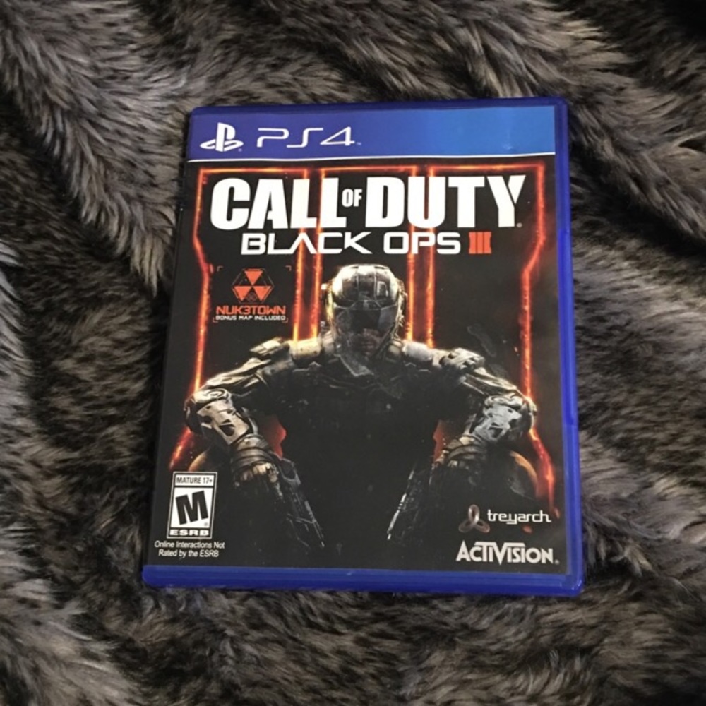 Call Of Duty Black Ops III PS4 video game